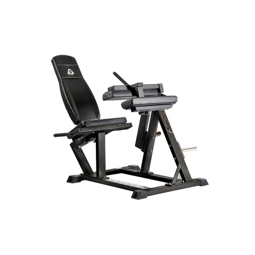 Сгибание ног сидя на свободных весах Gymleco 041