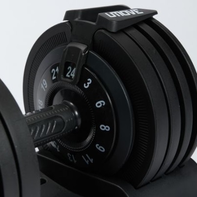 Наборная гантель Umove 3-24 кг RUMF7070 3-24 кг, черный