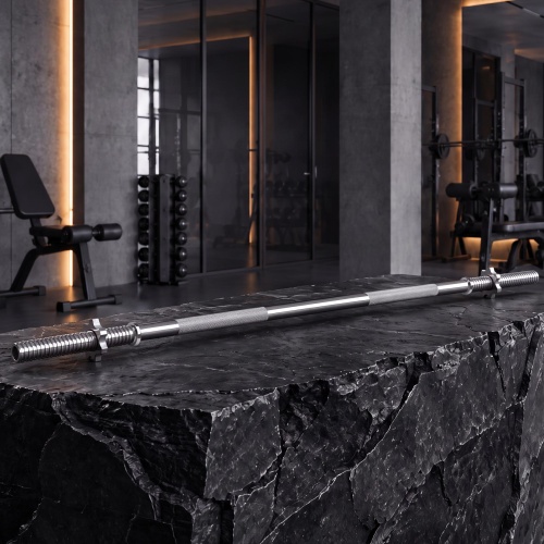 Гриф прямой хромированный UNIXFIT 1,8 м / 25 мм