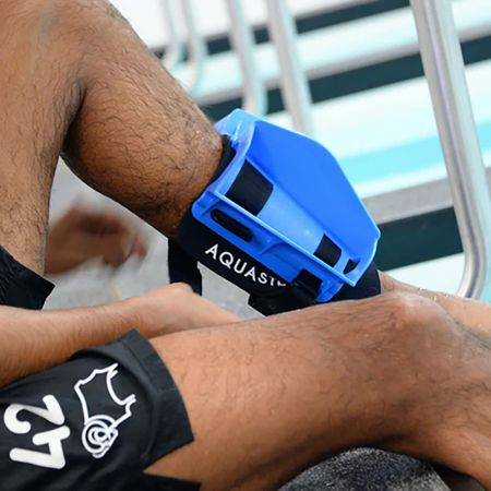 Силовые манжеты HYDROREVOLUTION Aquastrength Fins ASYF высокое сопротивление, желтый, пара