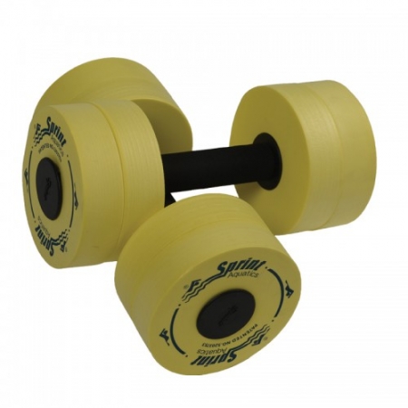 Гантели для аквааэробики SPRINT AQUATICS Sprint Bells 727 среднее сопротивление/желтый