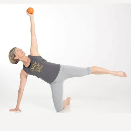 Утяжеленный мяч TOGU Toning Ball 0,5 кг, желтый