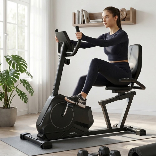Горизонтальный велотренажер UNIXFIT BR-390