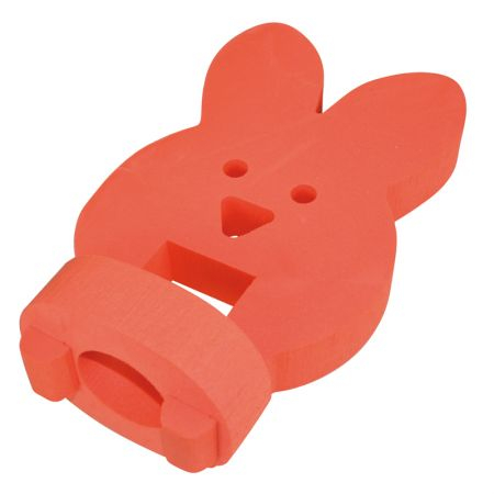 Насадка на нудл AQQUATIX Smile Animal Head AFU 0007 кролик, розовый