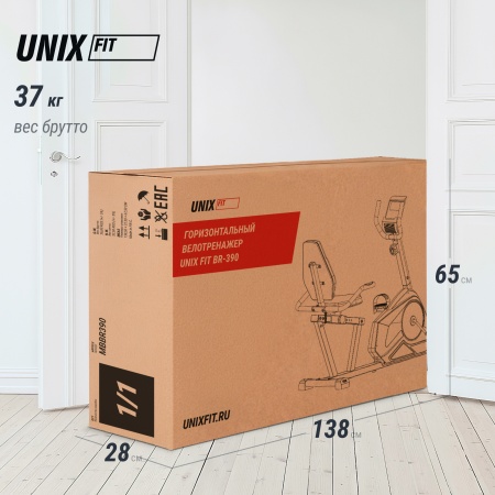 Горизонтальный велотренажер UNIXFIT BR-390