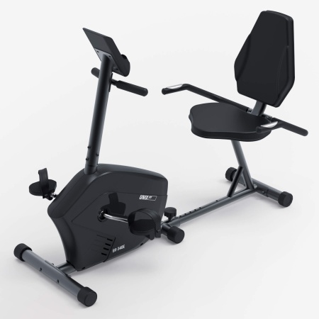 Горизонтальный велотренажер UNIX Fit BR-340E компактный / Compact
