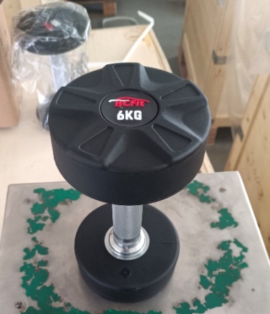 Уретановые гантели BCFit DB-6301 - 5 пар (22-30 кг, шаг 2 кг)
