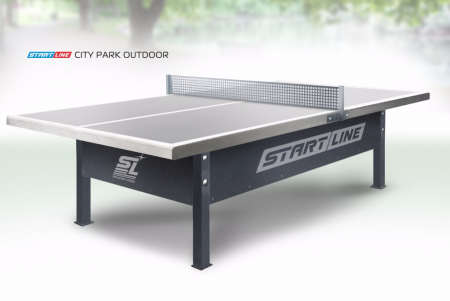 Теннисный стол Start Line City Park Outdoor 60 мм (бетон), с сеткой