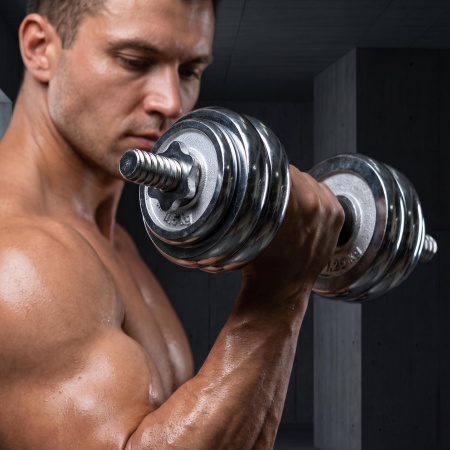 Набор гантелей UNIXFIT в кейсе 15kg