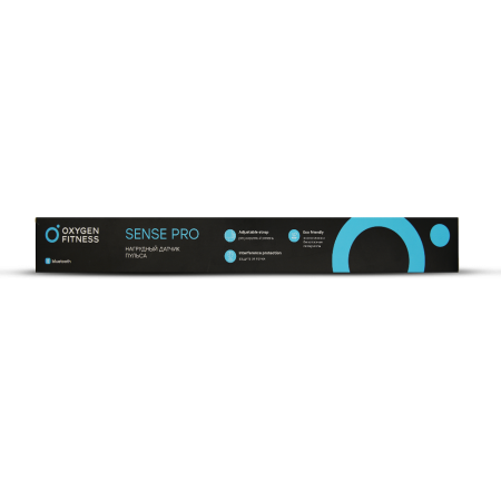 Нагрудный датчик пульса OXYGEN FITNESS SENSE PRO(bluetooth)