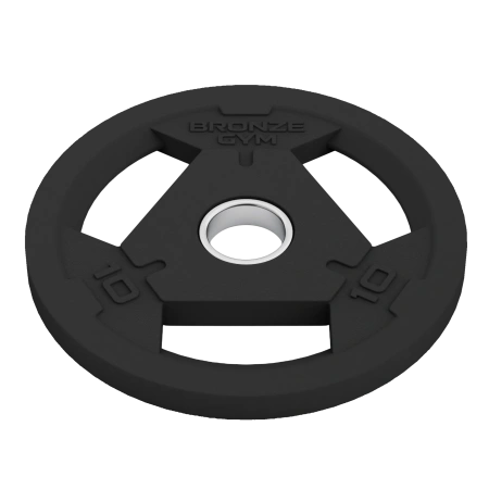 Диск олимпийский BRONZE GYM обрезиненный 10 кг