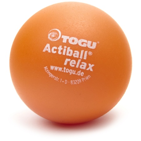 Массажный мяч TOGU Actiball Relax 12 см, рыжий