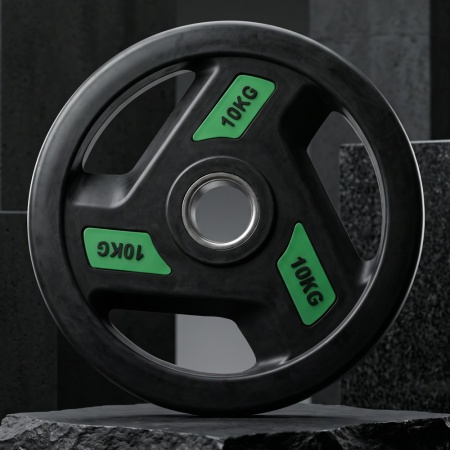 Диск обрезиненный c хватом UNIX Fit PRO 10 кг, 51 мм