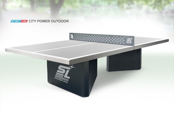 Теннисный стол Start Line City Power Outdoor 60 мм (бетон), с сеткой
