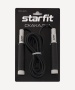 Скакалка Starfit RP-401, c силиконовыми ручками, 3 м, черный