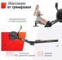 Гребной тренажер UNIX Fit Air Rower-X Black