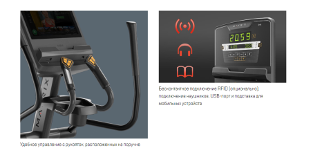 Эллиптический эргометр Matrix Lifestyle с консолью LED