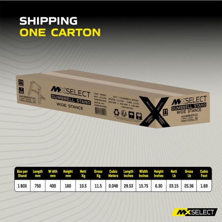 Стойка для гантелей MX SELECT MXWS