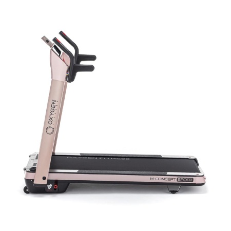 Беговая дорожка домашняя OXYGEN FITNESS M-CONCEPT SPORT (SOFT PINK)