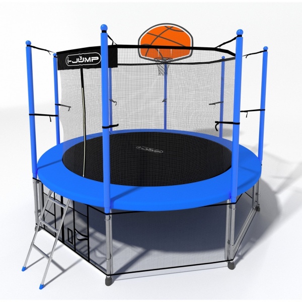 Батут i-Jump Basket 12 ft blue
