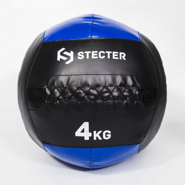 Медбол 4 кг (синий) STECTER