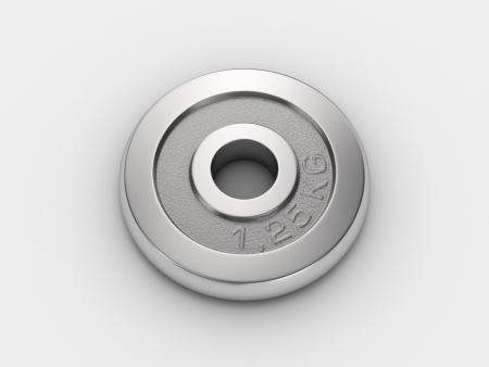 Диск хромированный UNIXFIT 1,25kg / 25mm