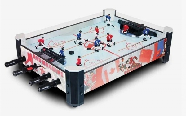 Настольный хоккей «Red Machine» с механическими счетами (71.7 x 51.4 x 21 см)
