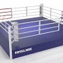 Ринг боксерский Тренировочный на помосте TOTALBOX, по канатам 6х6 м. 