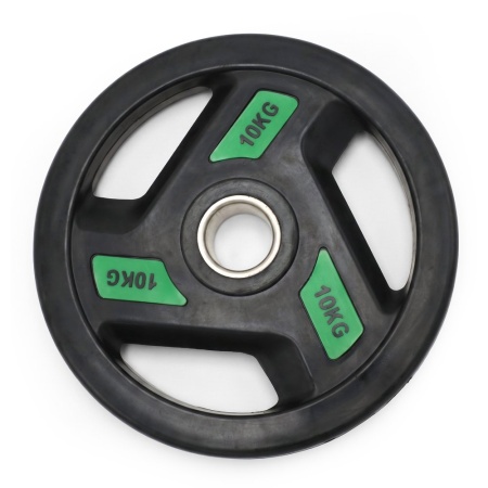 Диск обрезиненный c хватом UNIX Fit PRO 10 кг, 51 мм