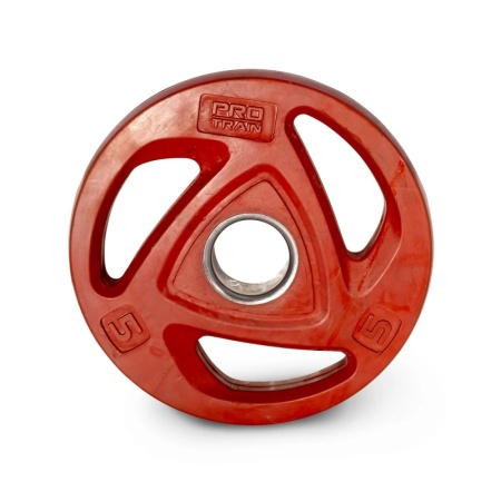 Диск обрезиненный олимпийский Protrain COP-5 (д=50 мм)