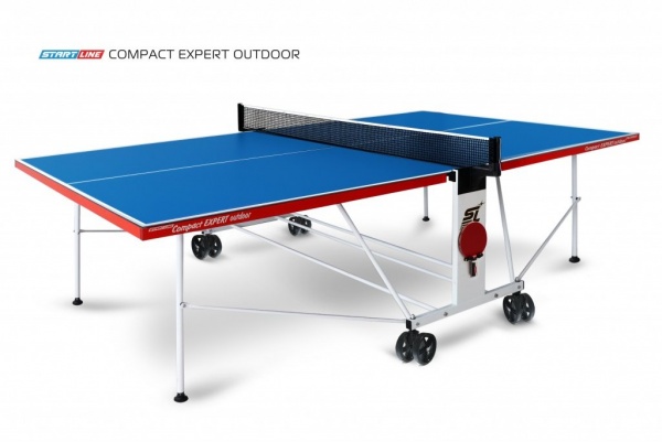 Теннисный стол Start Line Compact Expert Outdoor blue