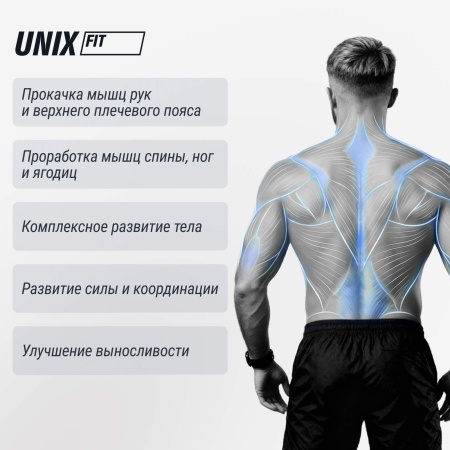 Скамья силовая со стойками UNIX Fit Bench 120P
