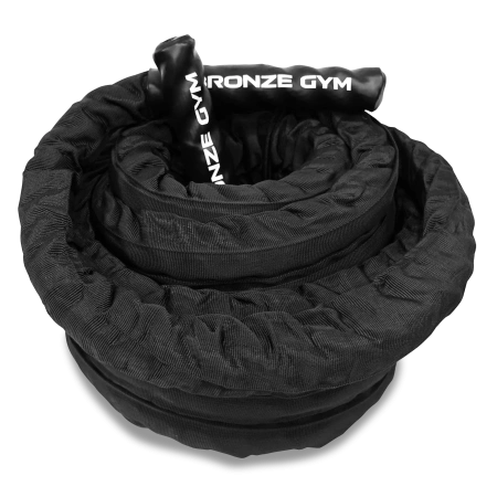 Канат тренировочный BRONZE GYM 4.1см.х 9м,12 кг.