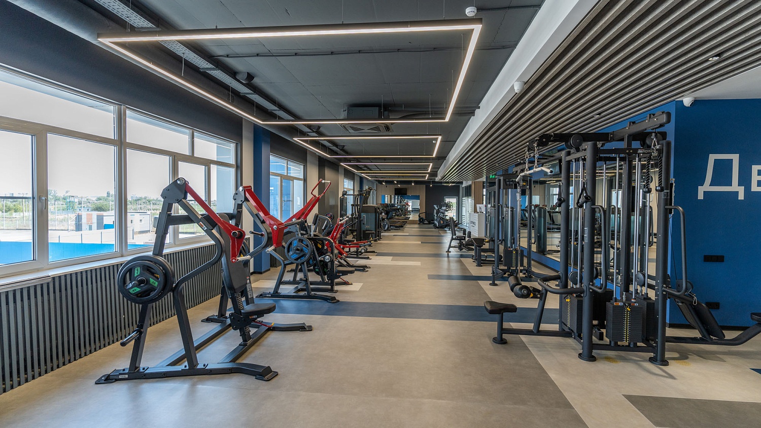 Фитнес клуб в спортивном комплексе «Кортфилд» г. Батайск (385 м²)