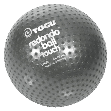 Пилатес-мяч TOGU Redondo Ball Touch 18 см, антрацит