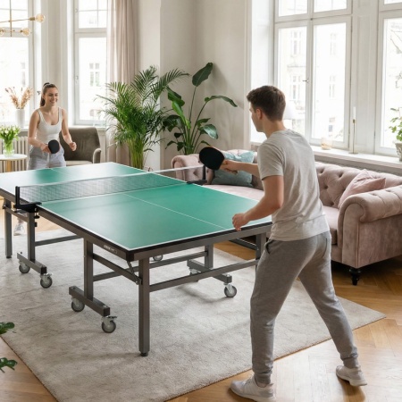 Профессиональный теннисный стол UNIX Line 25 mm MDF (Green)