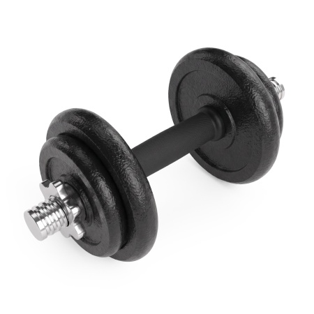 Набор гантелей и штанга UNIXFIT в кейсе 50kg