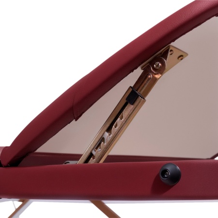 Массажный стол UNIX Комфорт / Comfort 3 секции бордовый