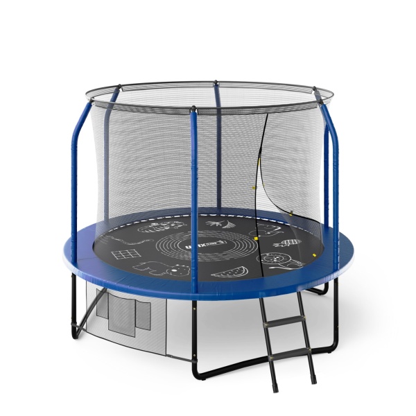 Батут UNIX line SUPREME GAME 8 ft (blue)