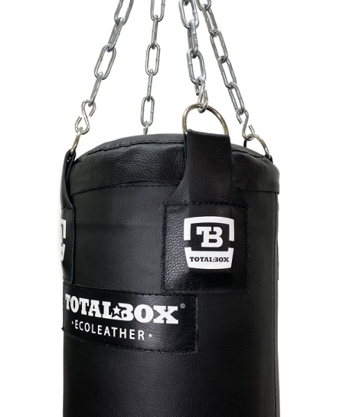 Мешок боксерский набивной ECOLEATHER TOTALBOX экокожа 150 см,35 диметр, 70кг
