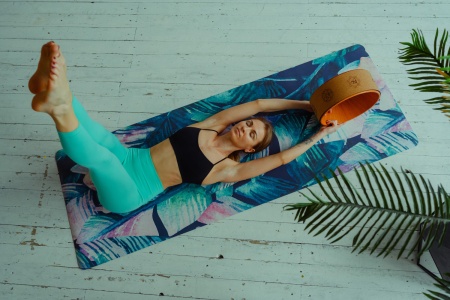 Колесо для йоги из пробки INEX Cork Yoga Wheel 32 х 32 х 13 см