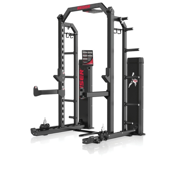 Укороченная силовая рама Keiser высотой 234 см с короткой базой (8' Half Rack with Short Base) с пневматикой 3103BP