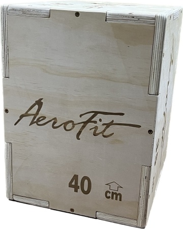 AFPB-M Тумба для запрыгивания Плиобокс AeroFit фанера 30х35х40 см