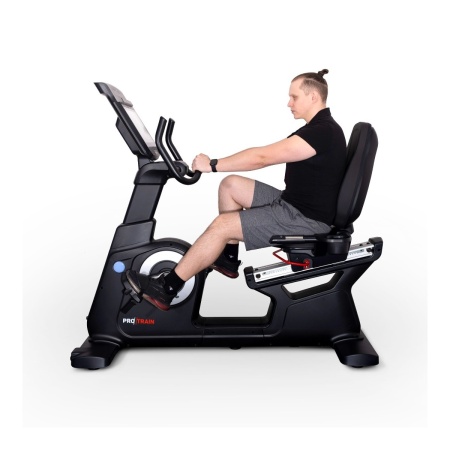 Велотренажер Protrain K9003RW-LED, горизонтальный