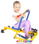 Детский гребной тренажер с двумя рукоятками Moove&Fun SH-04