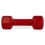 Гантель TORRES 3кг, PL522205, металл в виниловой оболочке, форма шестигранник, красный