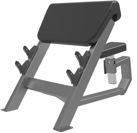 E-3044 Скамья для бицепса с сиденьем. Скамья Скотта (Seated Preacher Curl)