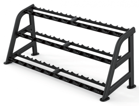 Cтойка для гантелей XENJOY Triple-layer Dumbbell Rack J7153A (15 пар)