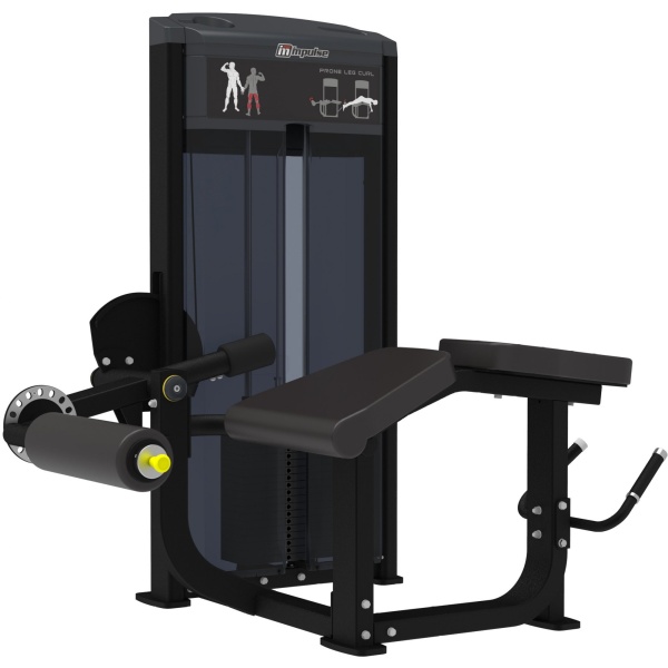 IF9321 Сгибание ног лежа Impulse Base   (91 кг), полное зачехление весового стека