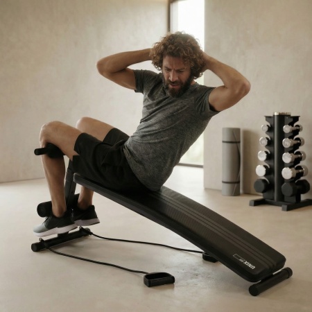 Скамья для пресса UNIX Fit для подъема корпуса / Sit-up 140